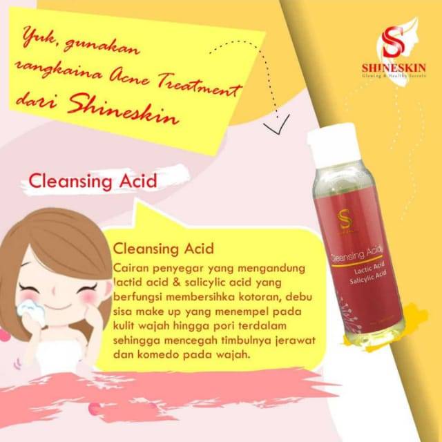 Cleansing acid shineskin