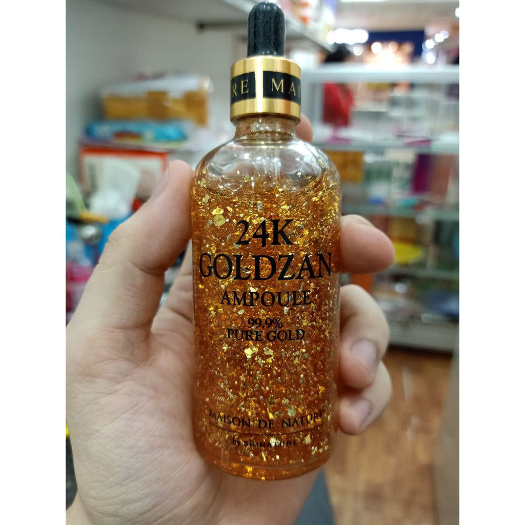 Sisa 2 Returan Cod Alamat Palsu Import Goldzan 24k Asli Impor Korea Original 100 Kental Shopee Indonesia