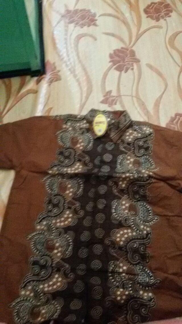 Kemeja Hem Batik Pekalongan Ready Seragam Stok Banyak