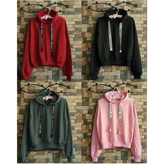 BESS - Sweater Hoodie Wanita Tali / Sweater Hoodie Tali SELLA