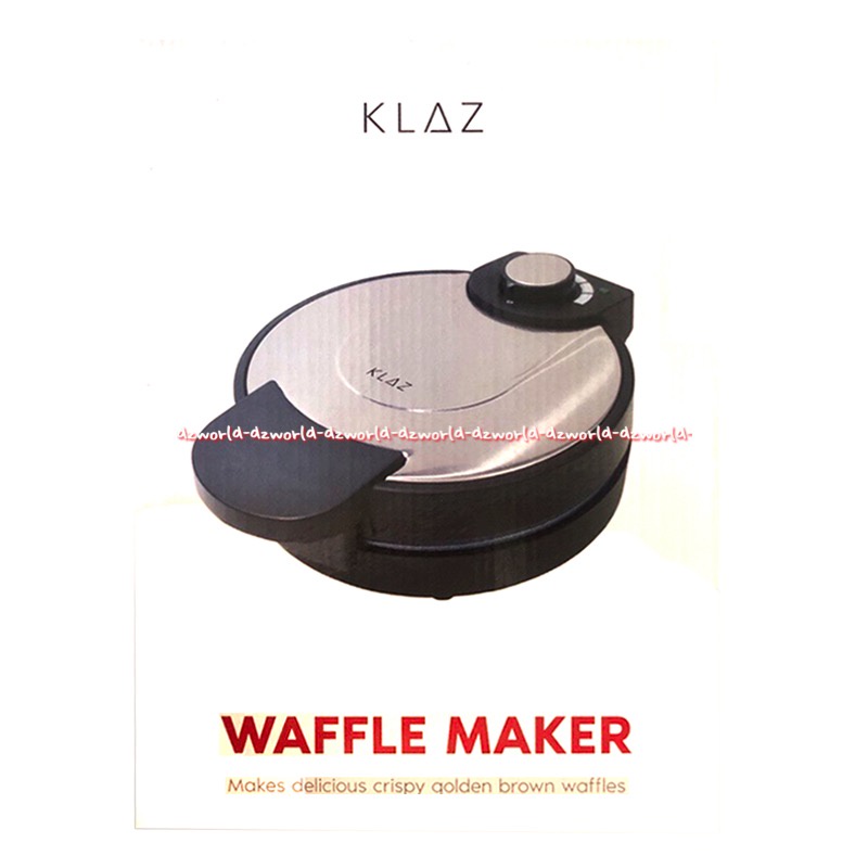 Klaz Waffle Maker Make Delicious Crispy Alat Mesin Membuat Cetak Wafel Wafle Kriuk Klas Waffel