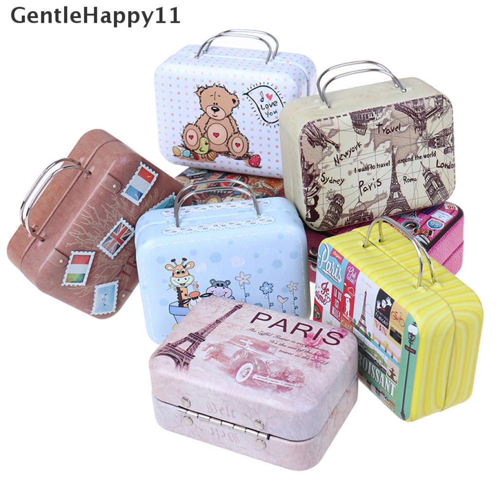 Gentlehappy Miniatur Koper Bahan Metal Untuk Dekorasi Rumah Boneka