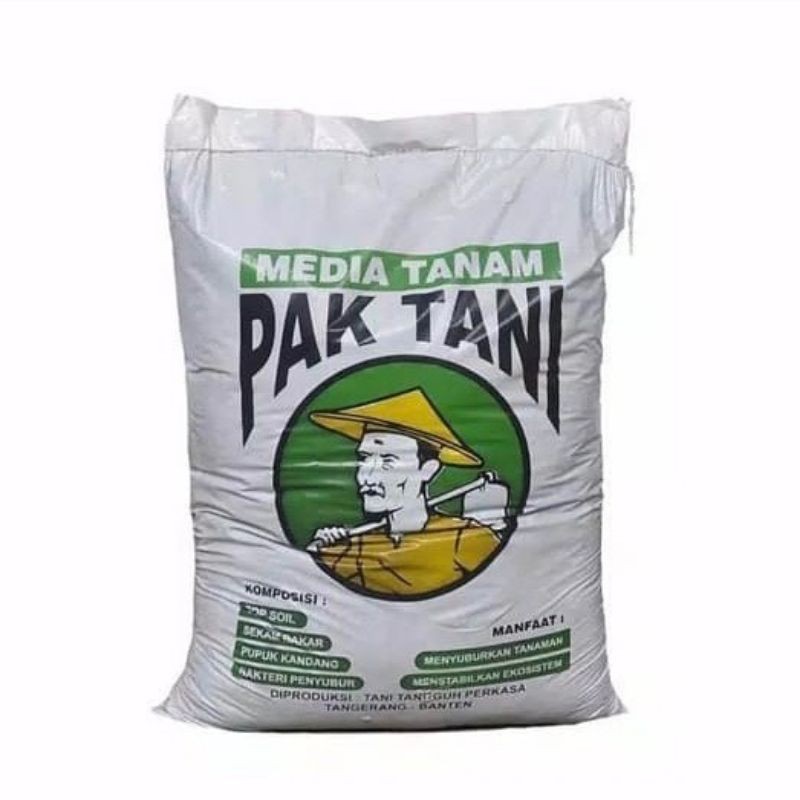 Media tanam pak tani kemasan ekonomis 1kg - Media tanam pak tani
