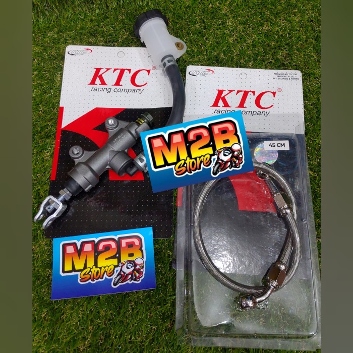 Master Rem Belakang + Selang Rem Ktc R15 R25 Cbr150 Cbr250Rr Ninja Xsr