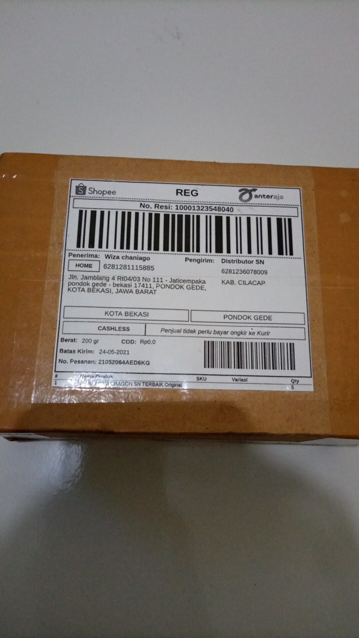 Jamu Ayam Dragon Sn Terbaik Original