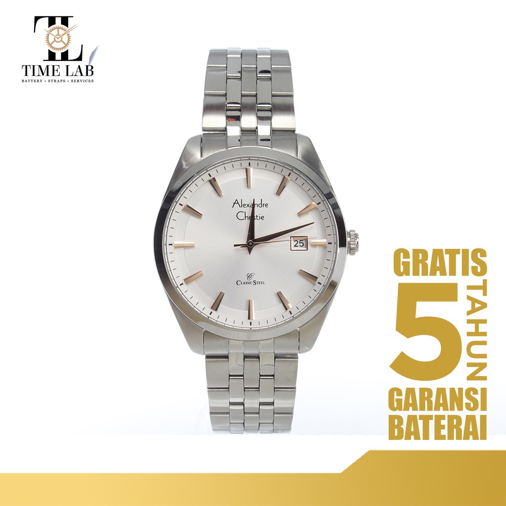 JAM TANGAN ALEXANDRE CHRISTIE AC8635MDBTRSL / AC 8635 MDBTRSL PRIA ORIGINAL