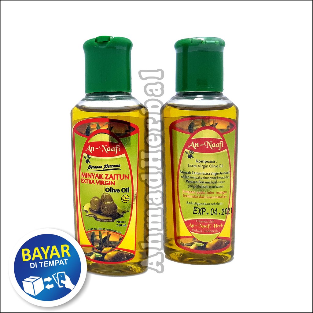 Minyak Zaitun Annafi Original 60 Ml Annaaffi Annaffii An Naafi Anafi Anaafi Shopee Indonesia