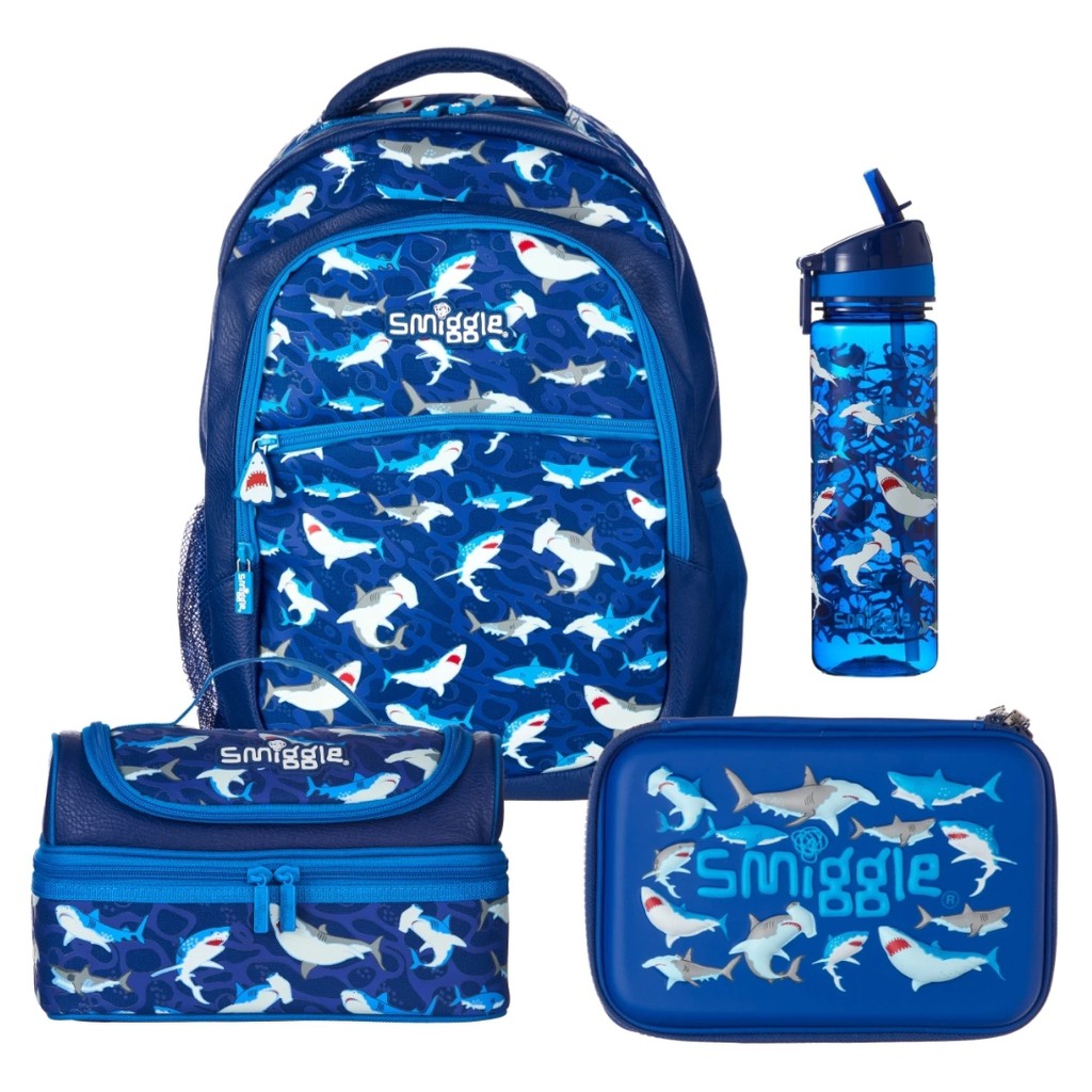 smiggle shark backpack