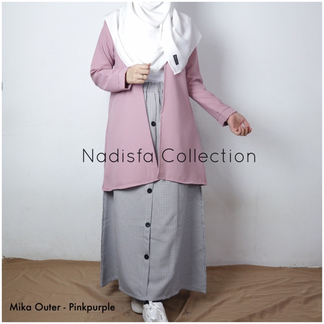 Mika Outer Panjang polos