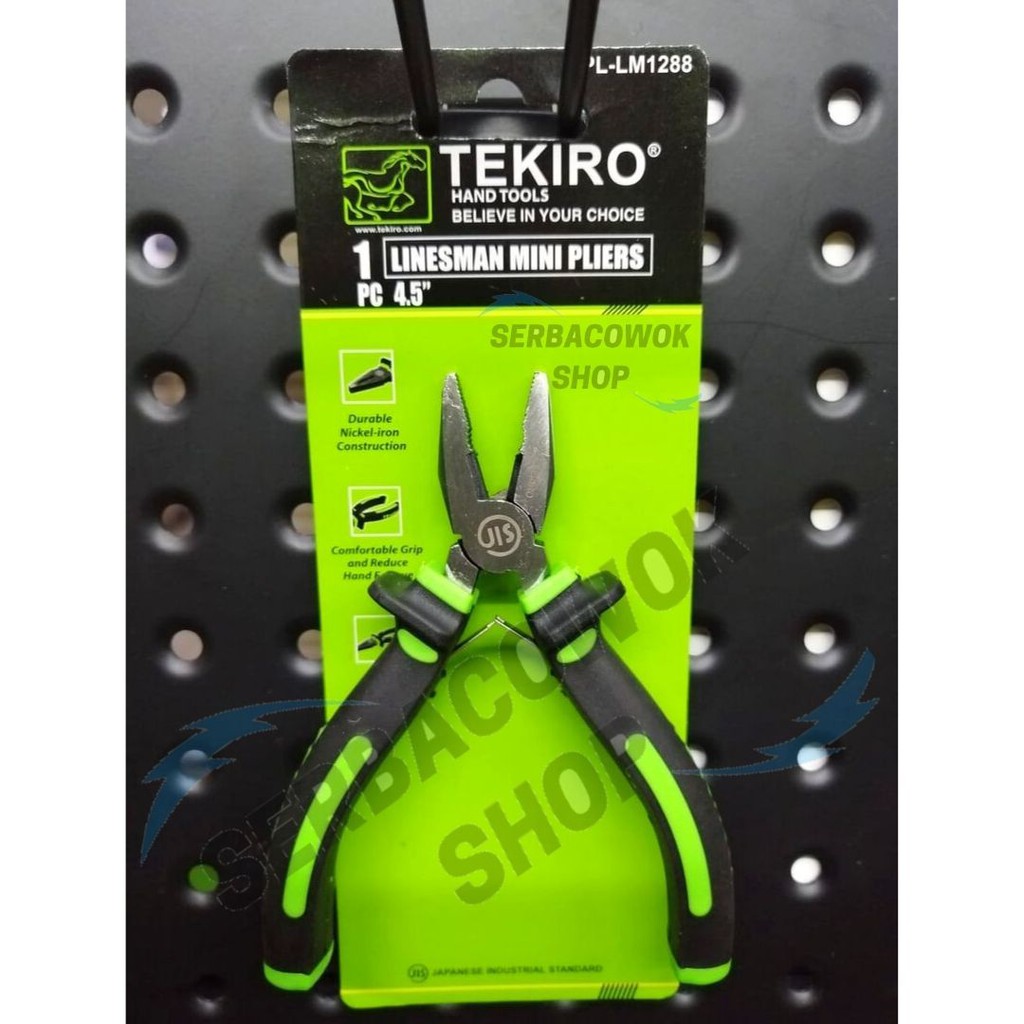 Tekiro Tang Kombinasi Mini Tekiro 4,5 Inch Tang Linesman Jepit Termurah Berkualitas