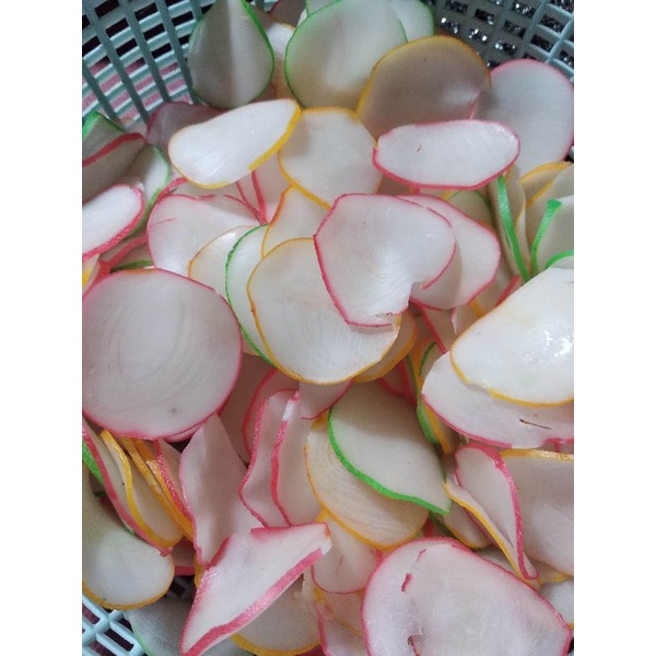 

kerupuk bawang warna warni kemasan 250gr