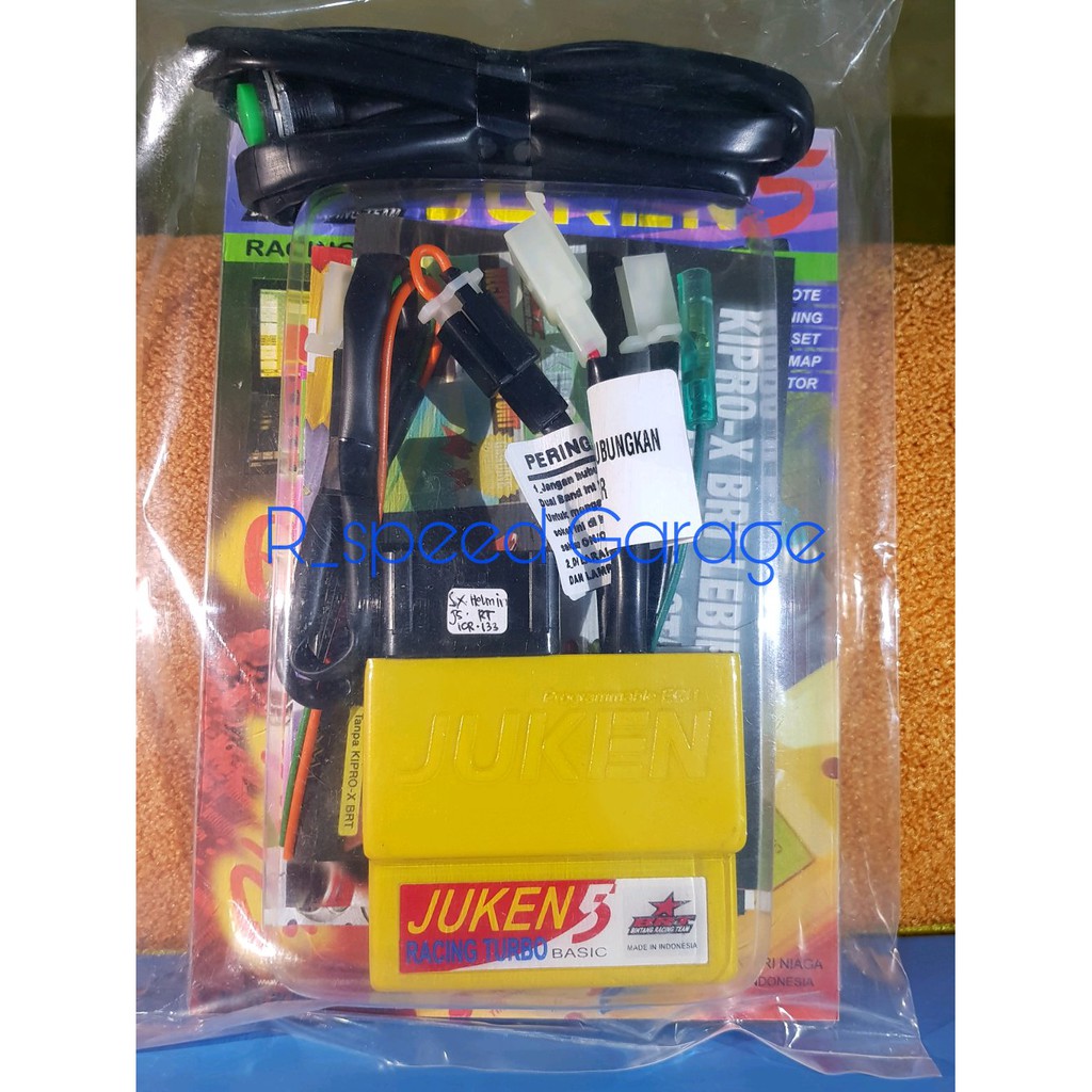 ECU BRT JUKEN 5 RACING TURBO SUPRA X 125 & BLADE 125 FI M cod 20