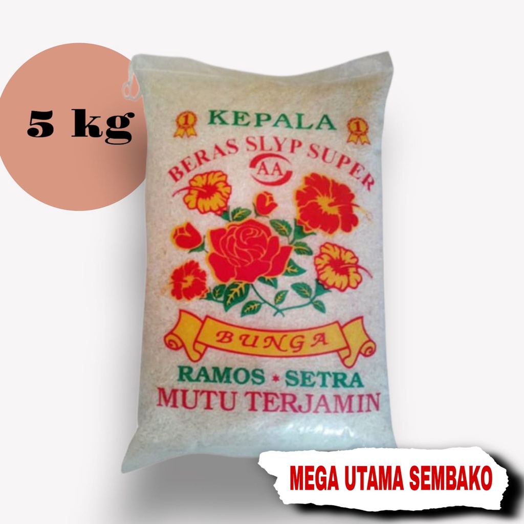 

beras 5 kg ( berbagai merk )