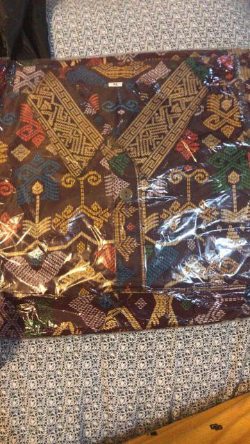280 Marun Couple Kemeja Batik /anak 1 - 12 Thn /dewasa M-xxl
