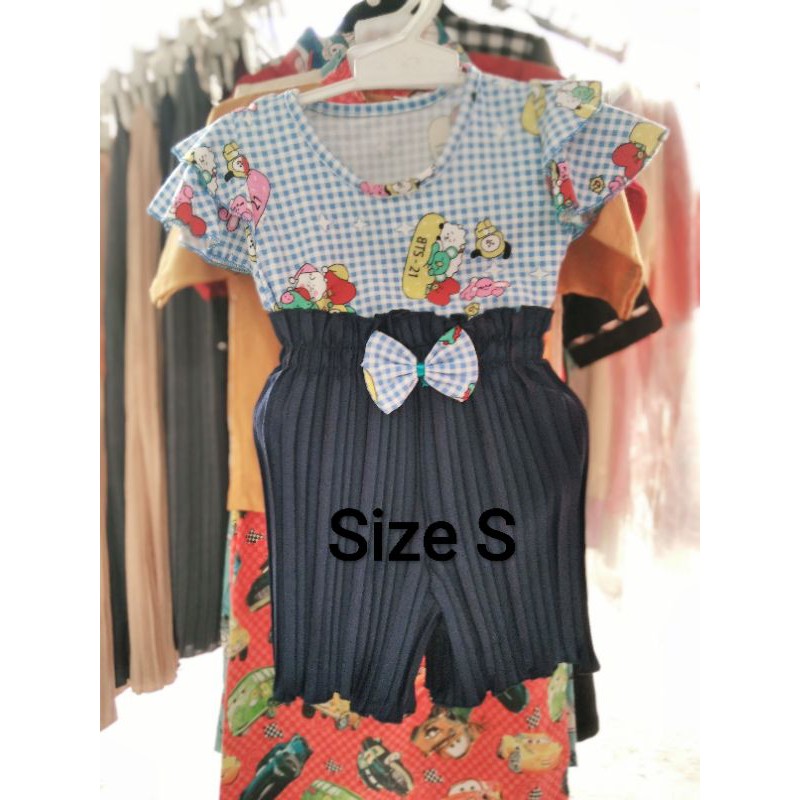 Setelan Plisket Anak