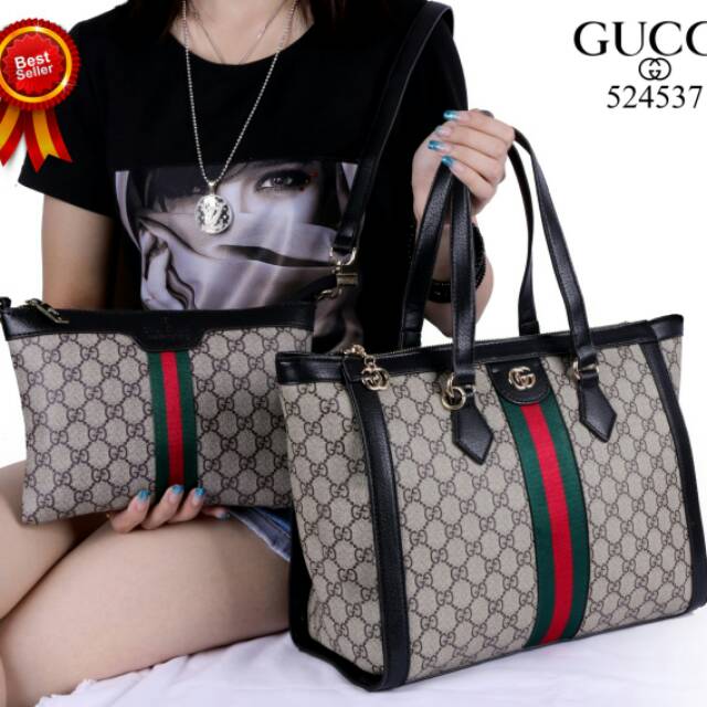 Tas Wanita Tas Tote Gucci Ophidia Evolves