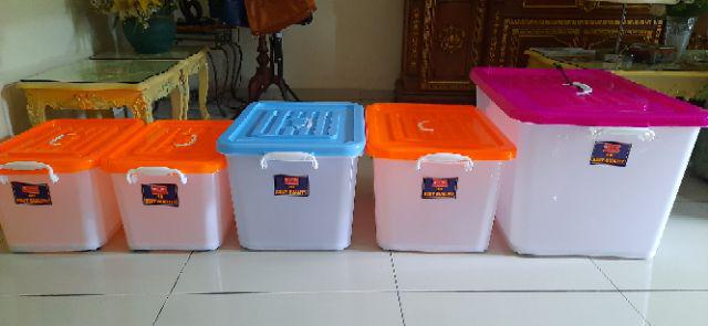 Gratis Ongkir! Box Container 140l / Container Serbaguna 1320 (140l) - Gajah Plastik
