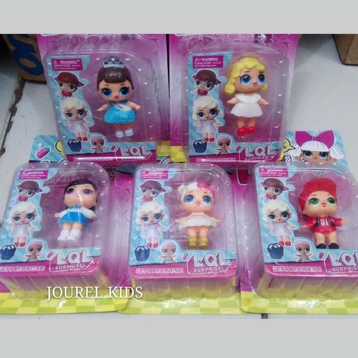 JK -  mainan anak perempuan cewek boneka figure baby lol surprise egg toys