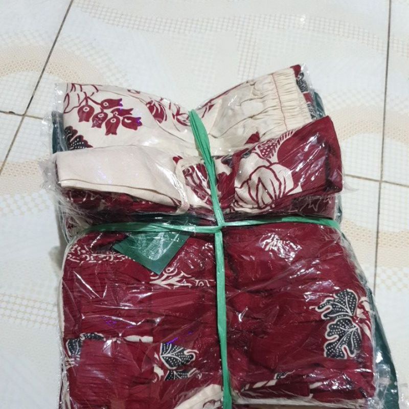 Celana Kulot Batik Dan Bunga / Pendek 7/8 Dewasa Fit to L s/d XL Bahan Katun Stretch-Motif 15