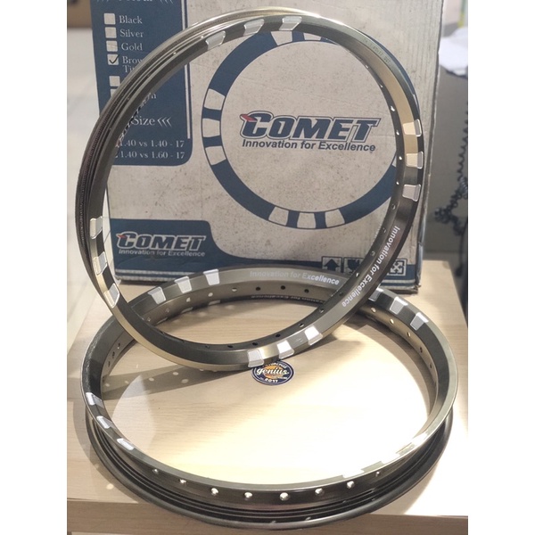 Velg Comet W Shape 140/140 Ring 17 Brown Series