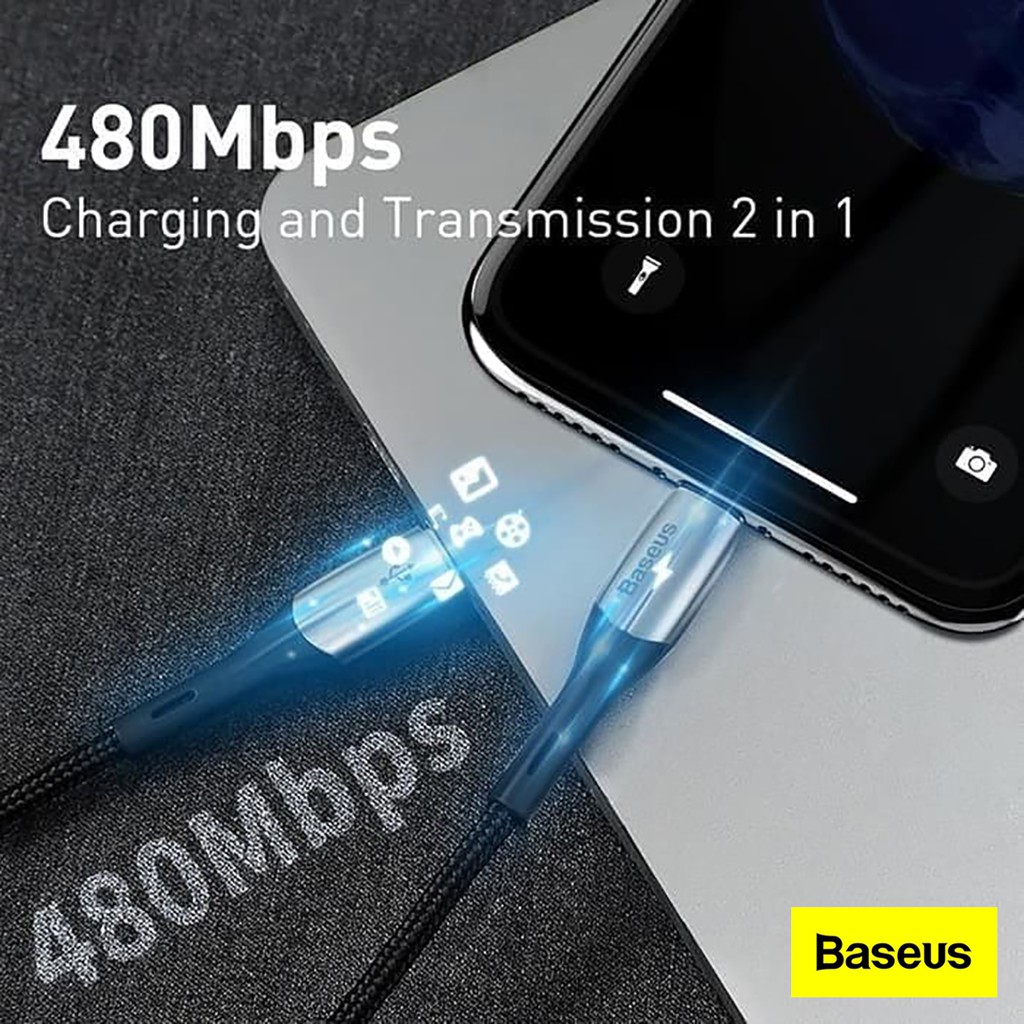 Baseus PD Flash Charger Quick Cable Type C to Lightning Data Kabel