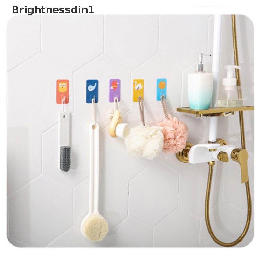 (Brightnessdin1) Kait Gantungan Dinding Seamless Untuk Dapur