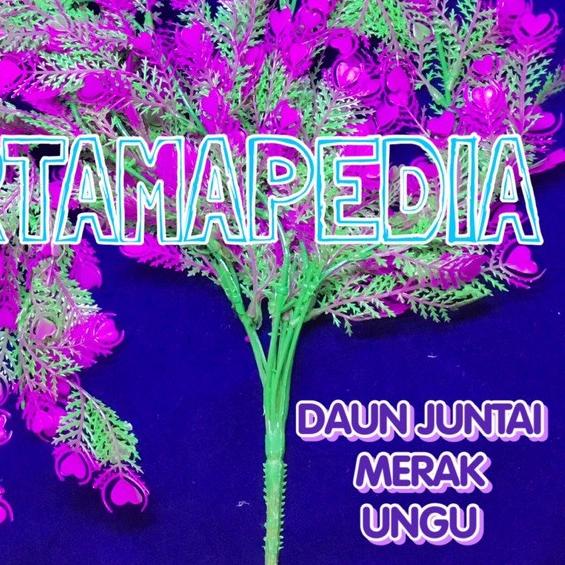 ☟ Bunga Merambat Daun Juntai Merak/ Bunga Dekorasi/ Bunga Hiasan/ Bunga Artificial/ Bunga Plastik/ P