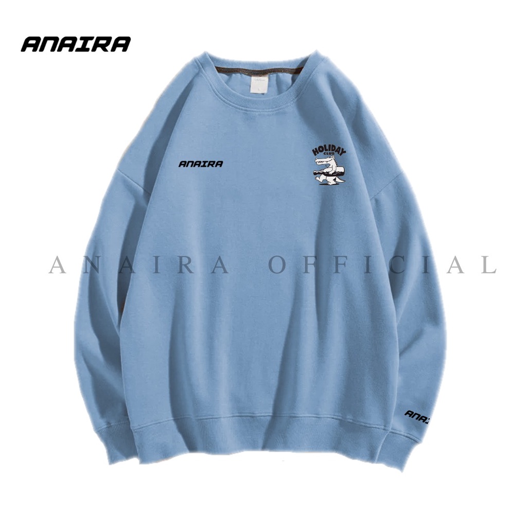 HOLIDAY SWEATER CREWNECK PRIA WANITA ANAIRAOFFICIAL