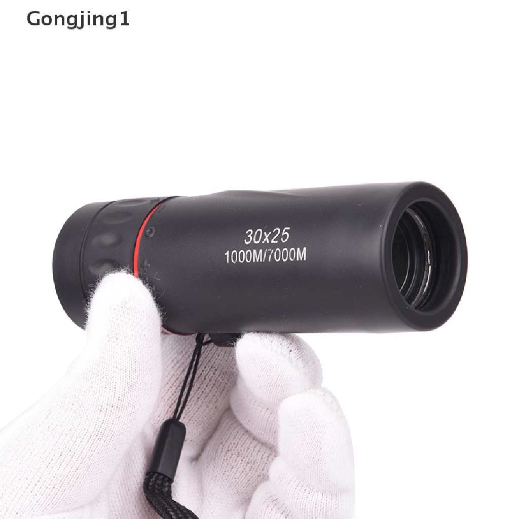 Gongjing1 Teleskop Monokuler Optikal 30x25 Portable Night Vision 7X Fokus Rendah