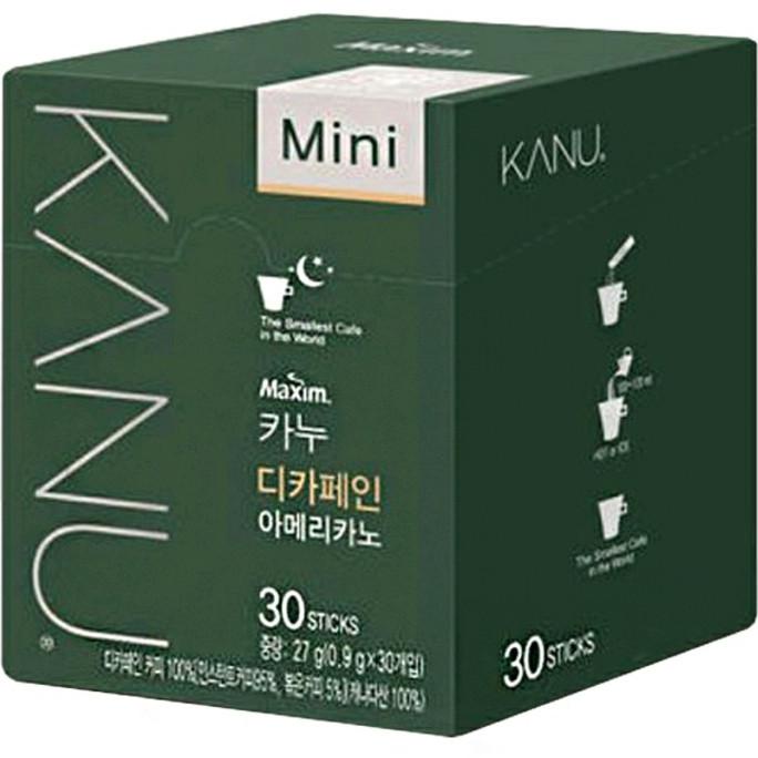

MAXIM KANU DECAF AMERICANO COFFEE 30 EA