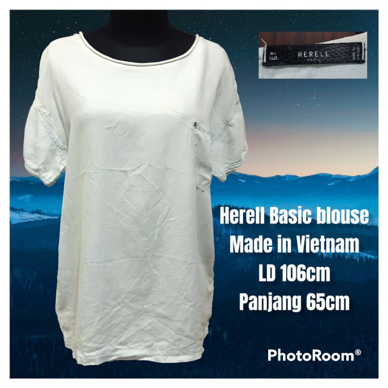 Herell Basic blouse wanita