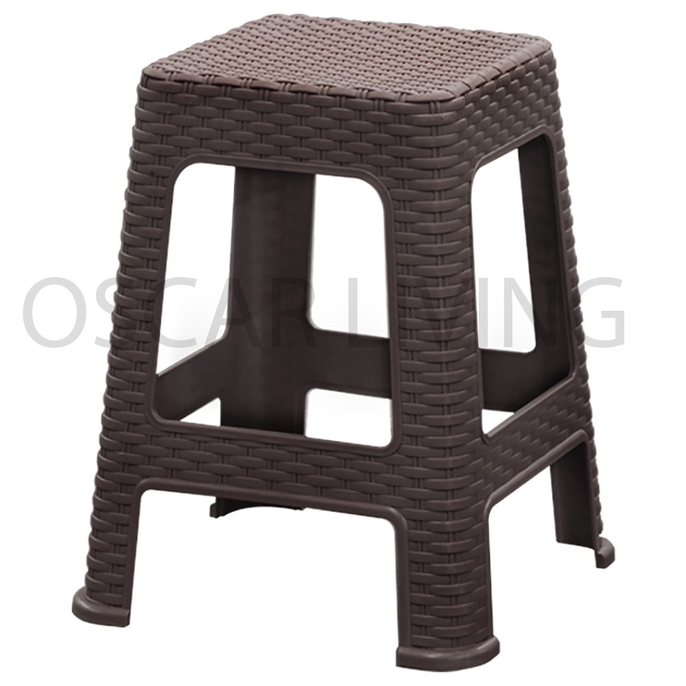 Olymplast Kursi  Basso Square Chair Kursi  Plastik  Motif 
