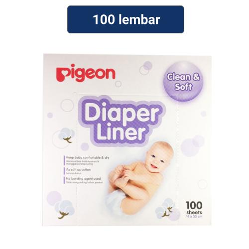 Pigeon Diaper Liner - Clean & Soft 100 Sheets