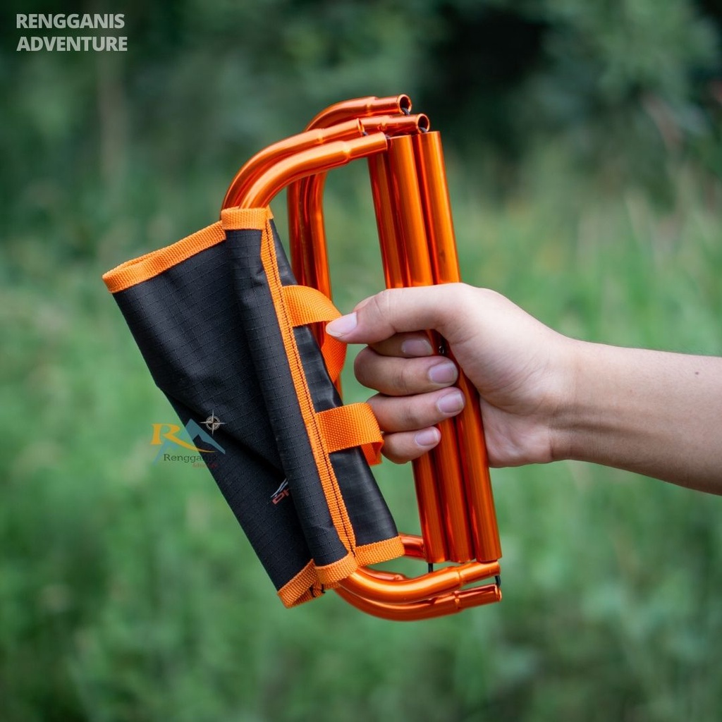 KEMAH KURSI LIPAT DHAULAGIRI 109 MEMANCING OUTDOOR HIKING SANDARAN FOLDING CHAIR PENDAKI GUNUNG KURSI CAMPING