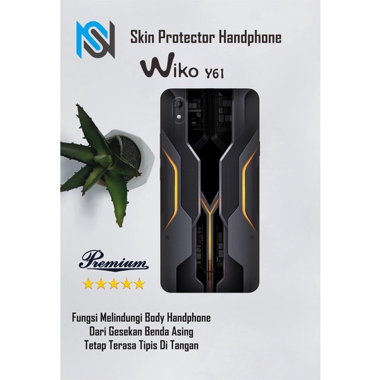 Isi 2pcs Garskin Hp Wiko View MAX Motif armor - Free Custom Motif