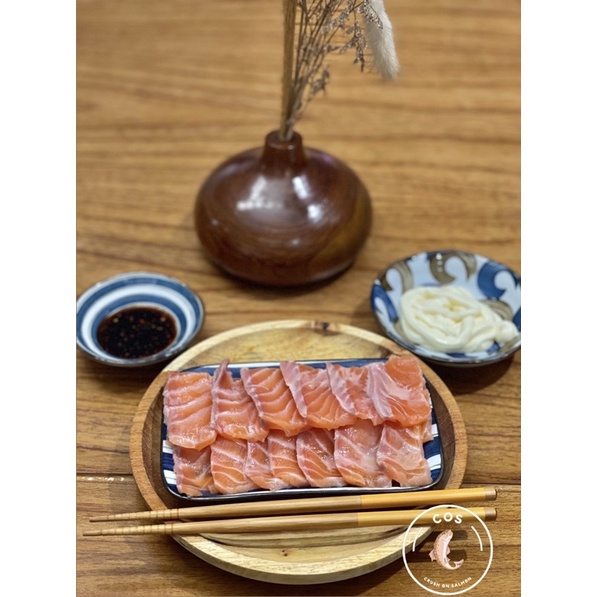 

(PO) Salmon Sashimi Ready to Eat 200gram