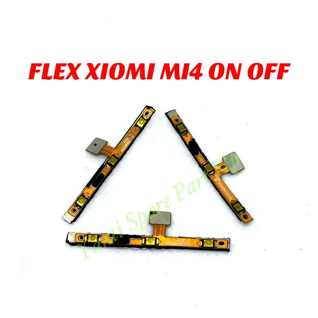 Flexible On Off Xiaomi Mi4 Mi 4 Original New