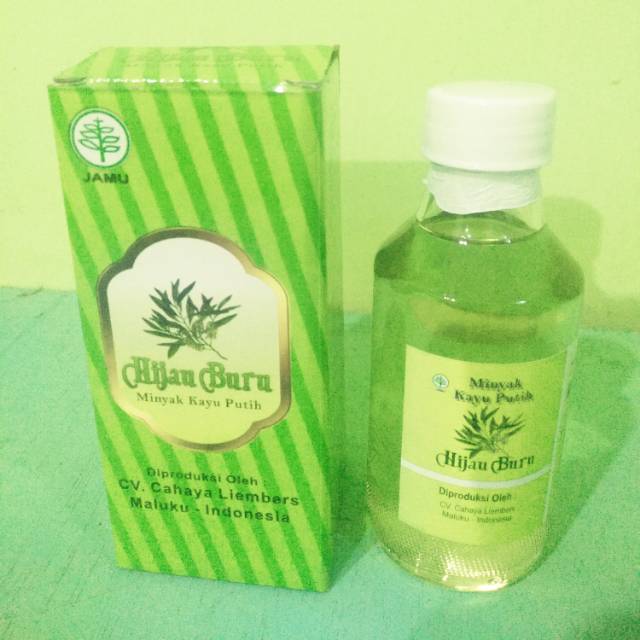 Minyak Kayu Putih Hijau Buru 150 Ml Shopee Indonesia