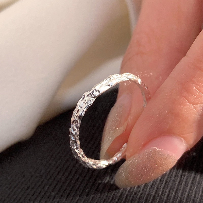 Simple Women Jewelry Branch Texture Finger Ring