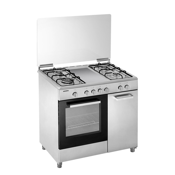 MODENA FREESTANDING COOKER TYPE FC 8940 S/KOMPOR GAS 4 TUNGKU PLUS OVEN DI BAWAH