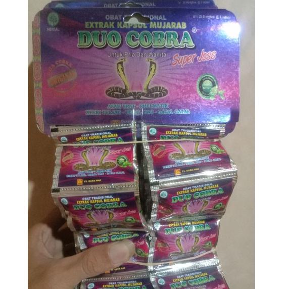 

(X-AYR) (♥) DUO COBRA kpsul Original (bisa cod)
