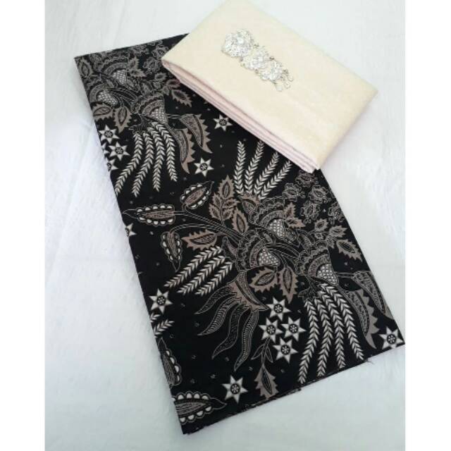 Kain Batik Manggar dan Kain Embos batik set