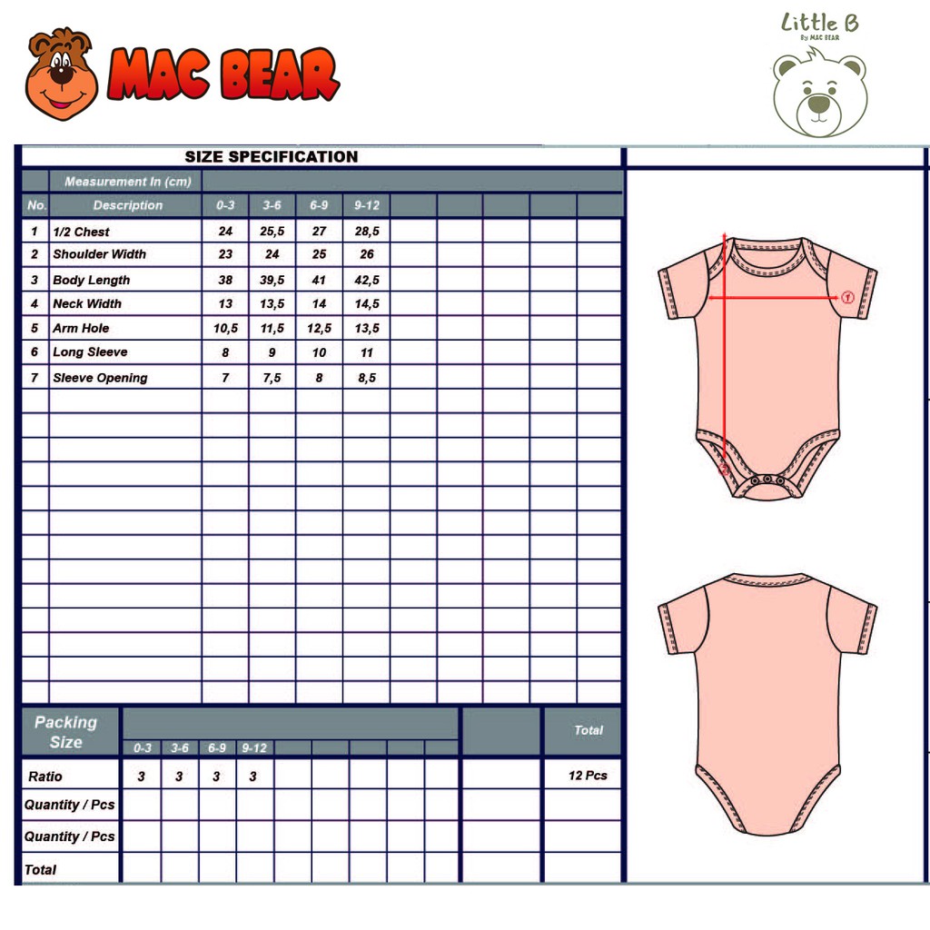 Little B By MacBear Jumper Bayi Unisex Basic Collection Little Aldo Newborn - 12 bulan-5