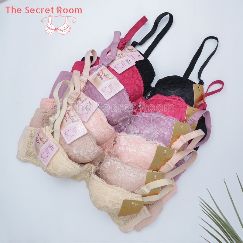 TALLY BRA BH 932 I CUP B KECIL | BUSA TIPIS I 1/2 CUP | ADA KAWAT | ADA BROKAT