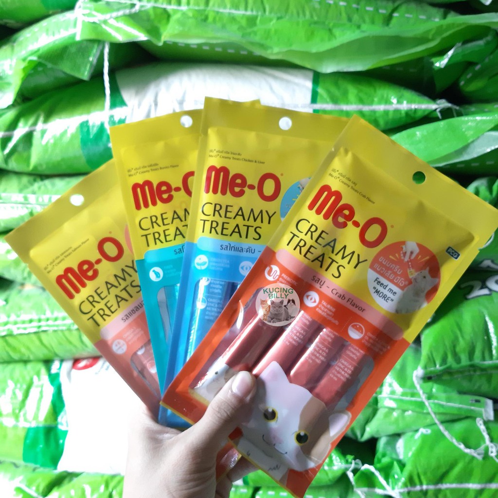Image of Meo Treat Meo creamy 60gr isi 4 #0