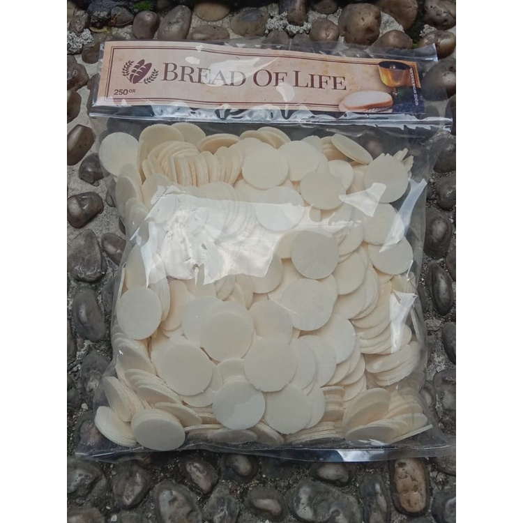 

ROTI PERJAMUAN/HOSTI POLOS 250 GR