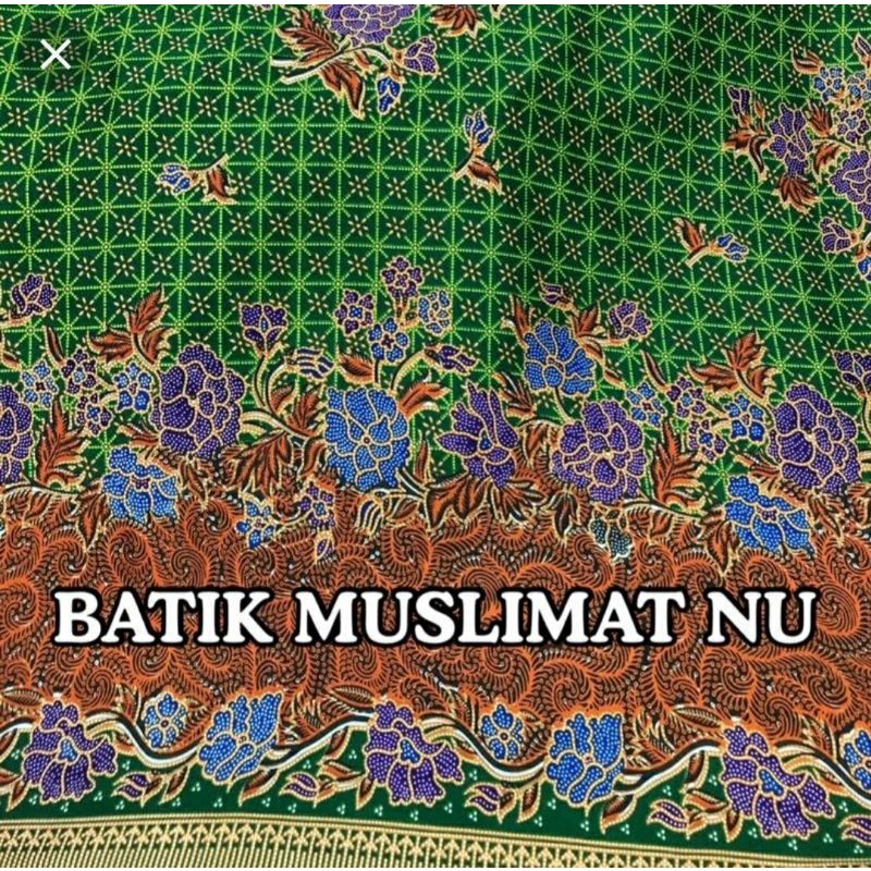 Batik muslimat NU/kain seragam muslimat NU