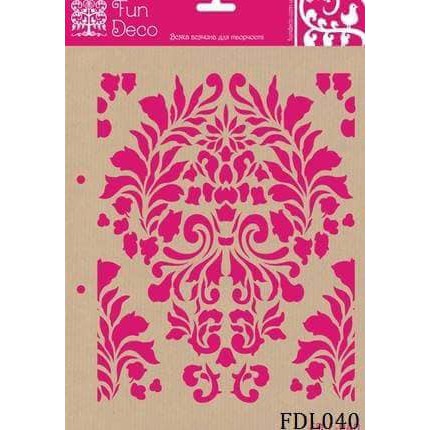 

Fun Deco Stencil ~ FDL040