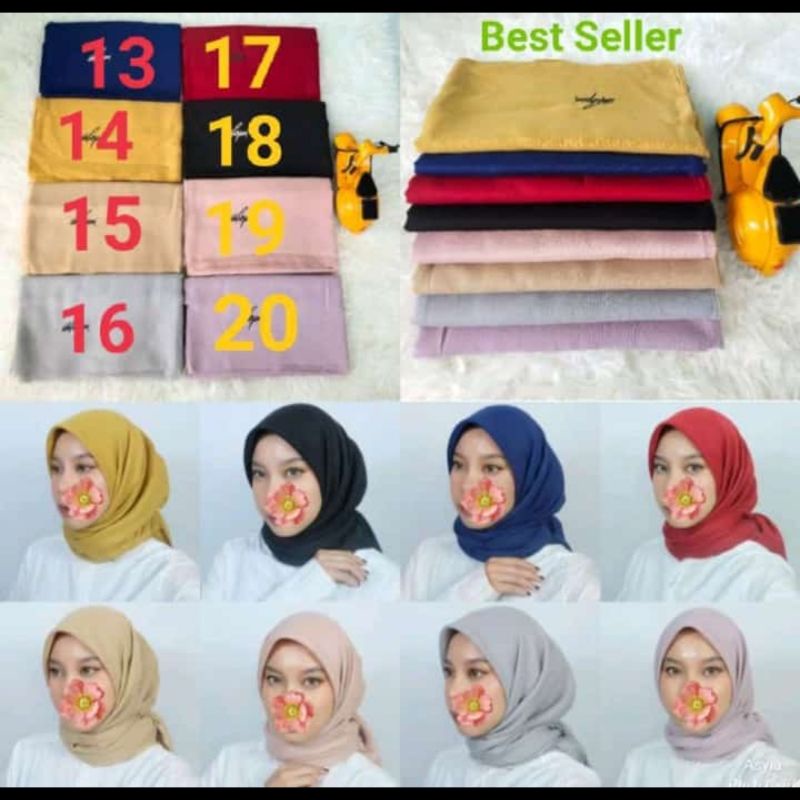 jilbab Ida Royani polos