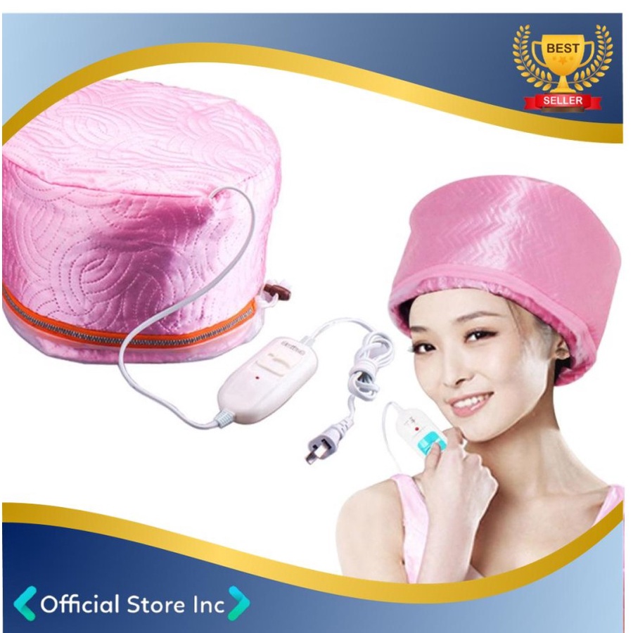 Hair Spa Alat Steamer Rambut Elektrik Cap Topi Creambath Treatment